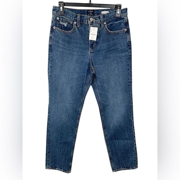 NWT J.Crew Premium Edition Slim Boyfriend Jeans Size 25 Denim BT049 - Picture 2 of 8